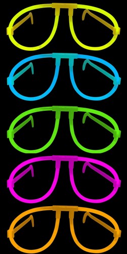 Glow the dark glasses - in,
