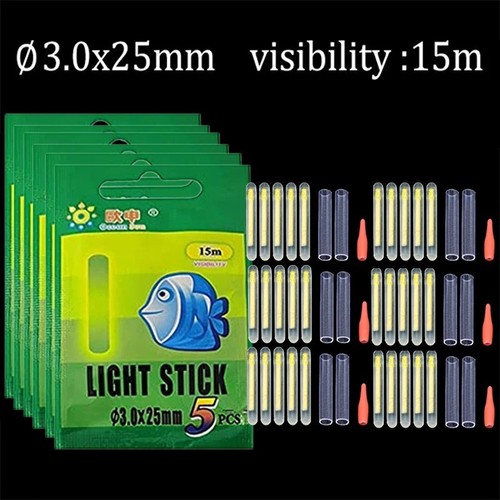 Fishing glow sticks 100pcs - fishing,