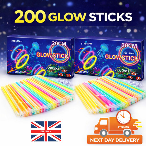 200pcs glow sticks - glow,