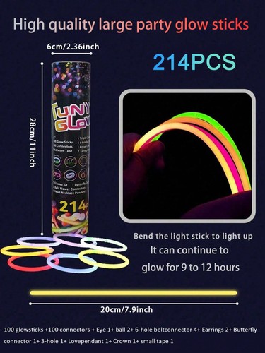 Glow sticks bracelets - glow,