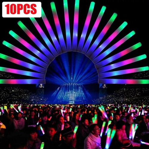 Led foam glow sticks - led,