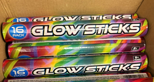 Pack multicolour glow stick - 16,