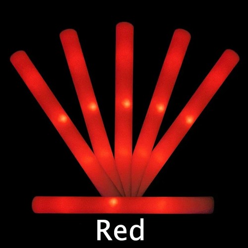 Led glow foam sticks - led, rgb