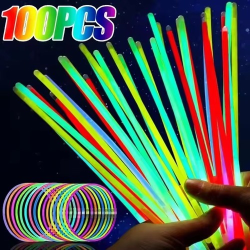 Glow sticks bracelets 100 - glow,