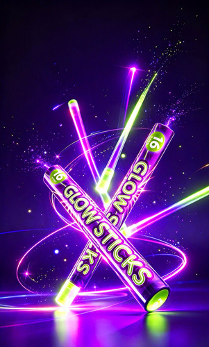 Pack multicolour glow - 16,