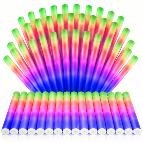Led foam glow sticks inch - led,