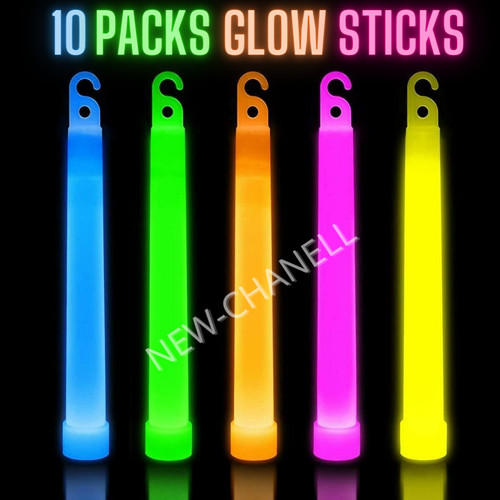 Packs glow stick - x, 6"