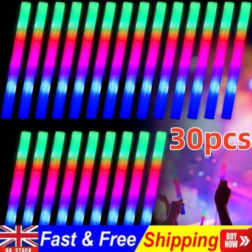 30pcs led foam glow sticks - led,