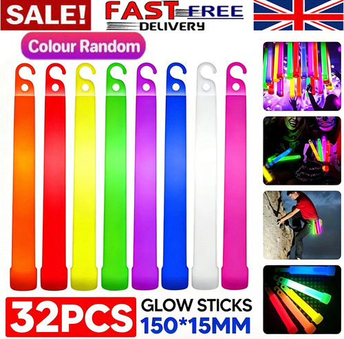 Inch mixed glow sticks - 6,