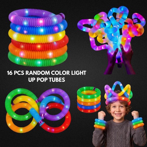 Stretchable led light pop - led,