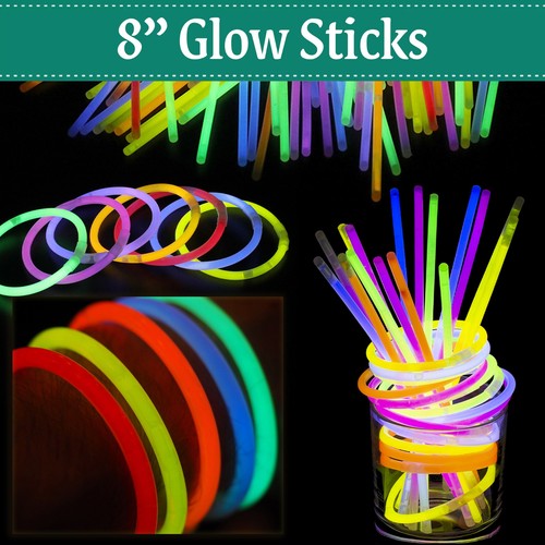 Glow sticks party - 8", favors