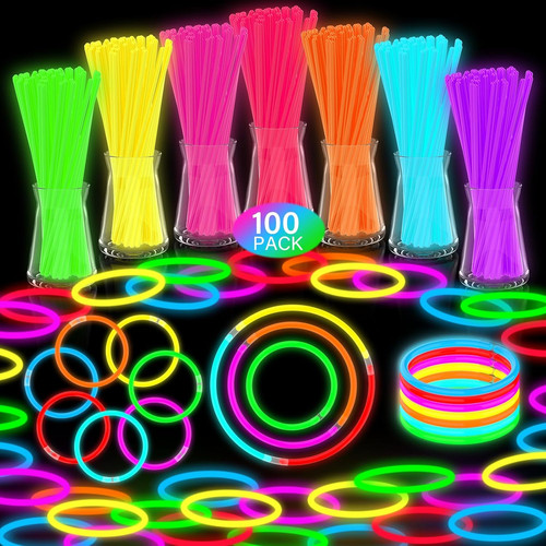 100pcs glow sticks - 100pcs, sticks,glow