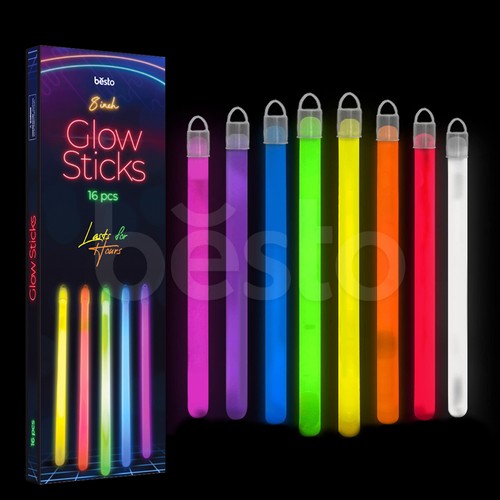 Glow sticks party pack - party,