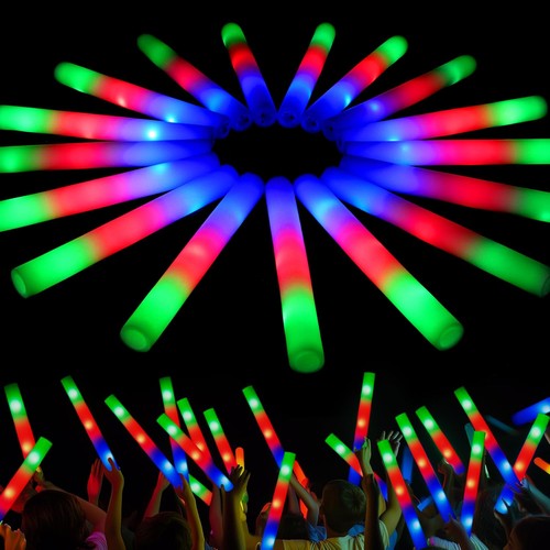 12pcs led foam glow sticks - glow,