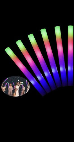 100pcs light led foam glow - 100pcs,