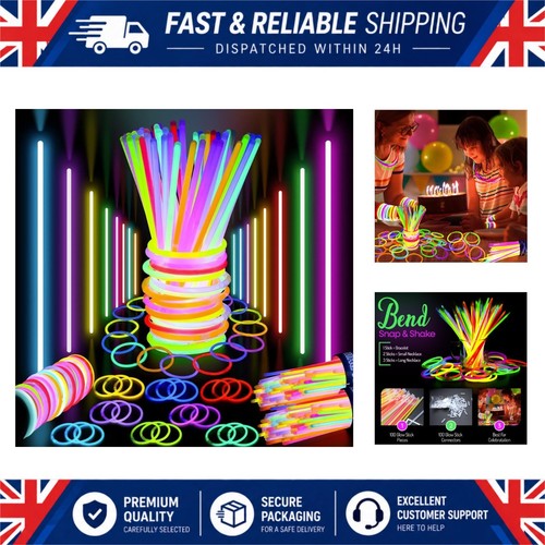 Glozen 100 pack glow - pack, sticks