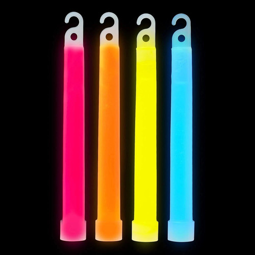Premium glow sticks - sticks, 6