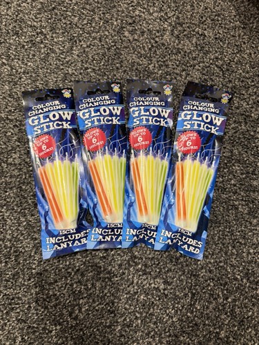Colour changing glow sticks - colour,