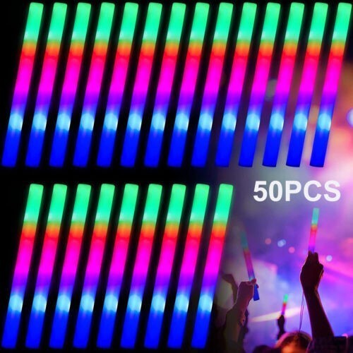 100x led foam sticks flashing - foam,