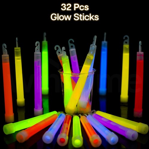 Premium glow sticks 6inch - 32, x