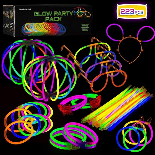 223pcs glow sticks - sticks, pack